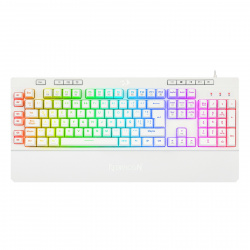 Teclado  Redragon Shiva White